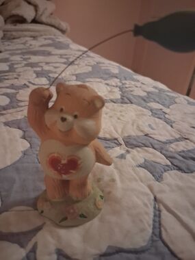 Care Bears Peach Photo & Note Bear with Heart Detail